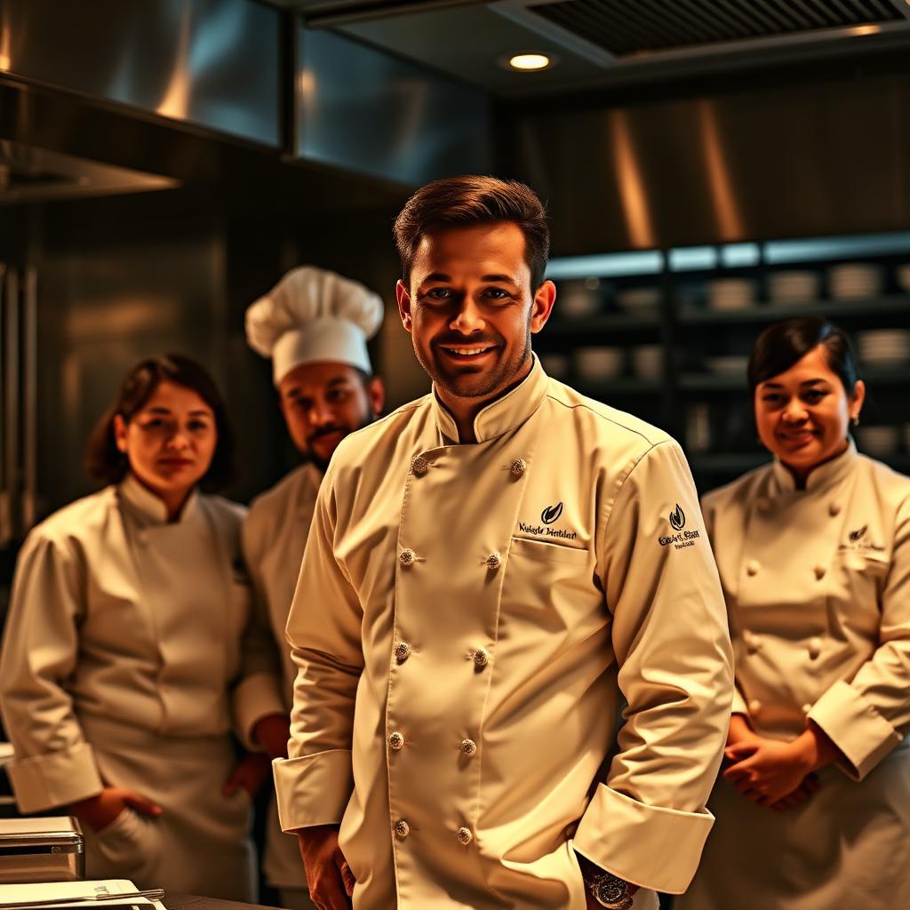 Uniformes para Chef y Personal de Cocina Ruthbell