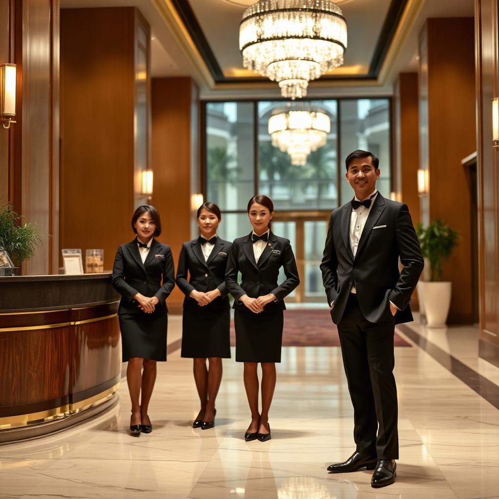 Uniformes Hoteleros y de Hospitalidad Ruthbell
